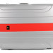 Пластиковый чемодан Sunvoyage case, серебристый+красный, 3 размера