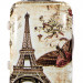 Чемодан пластиковый Эйфелева башня, Париж